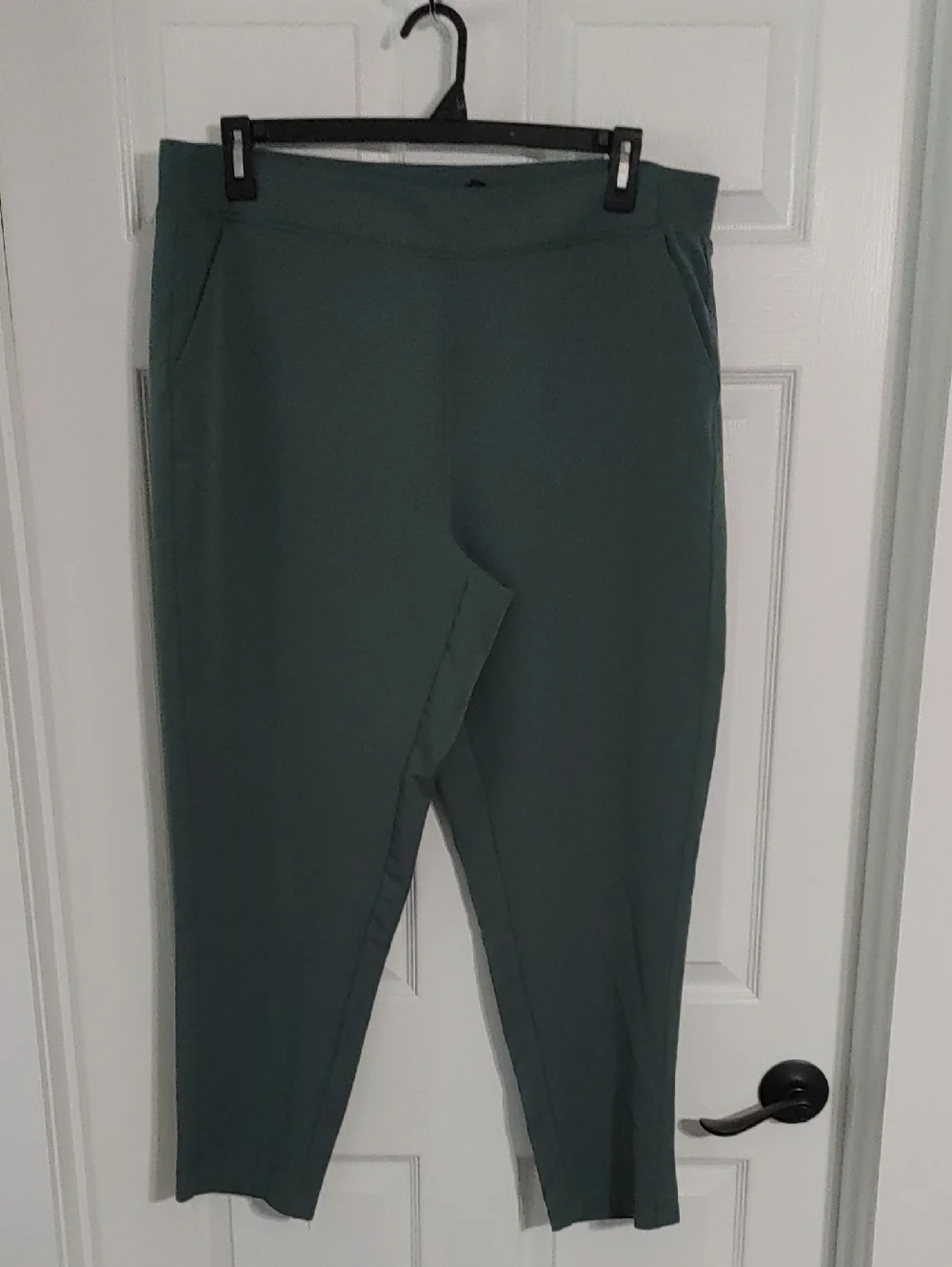 32 COOL Comfort Travel Pull On Pant Forest Green Size XL Scrubs Or Casual Wear - Picture 1 of 4
